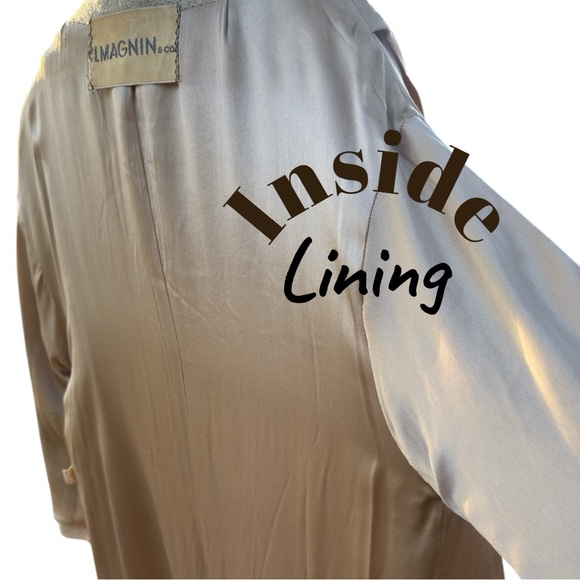 VTG Collectible I. Magnin Strong Hewat Wool Overcoat Union Made USA White Label - Picture 11 of 13